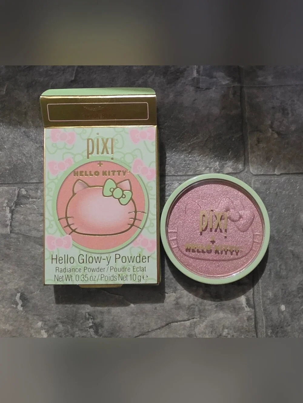 Pixi x Hello Kitty Hello Glow-y Powder - Friendly Blush 0.35oz BNIB
